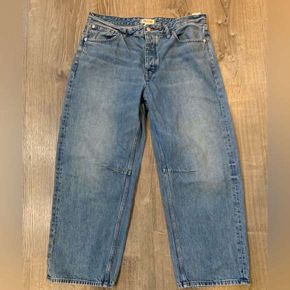 Madewell The Darted Barrel-Leg Jean, size 30 EUC - Picture 5 of 9